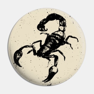 Scorpio zodiac design Pin