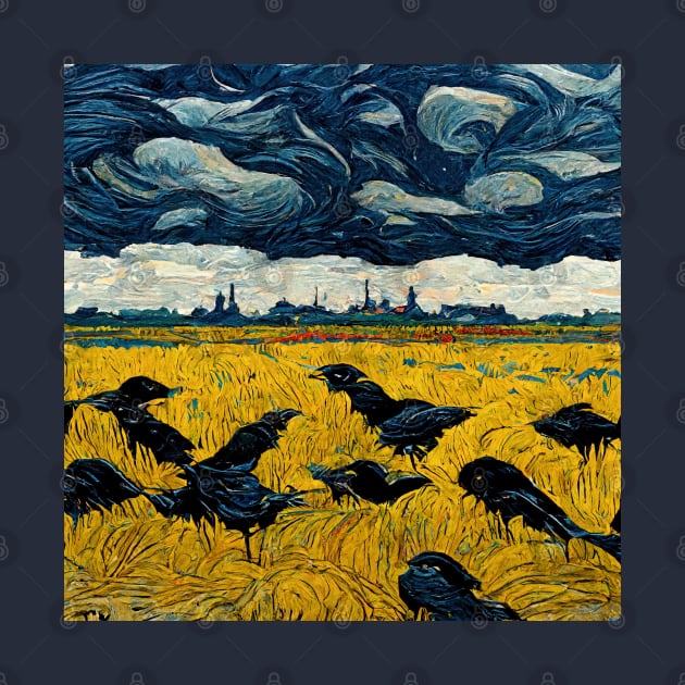 Illustrations inspired by Vincent van Gogh by VISIONARTIST