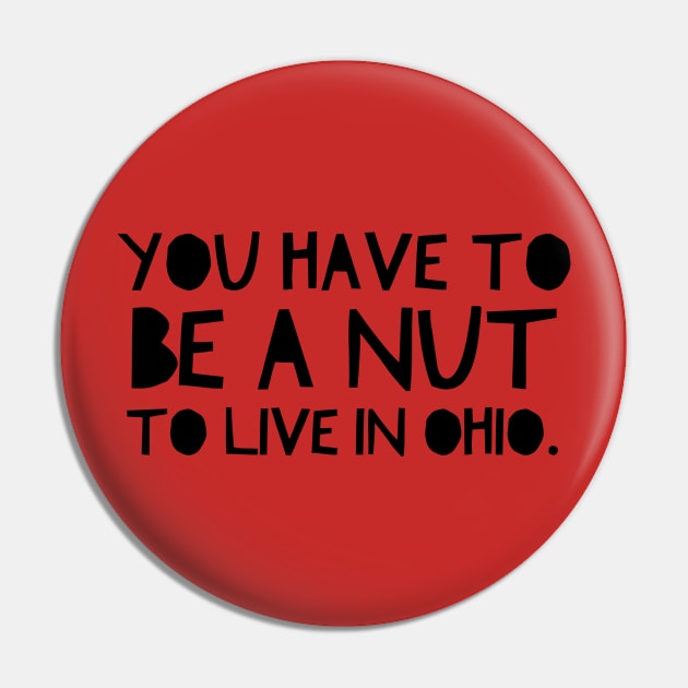 Ohio Nut Pin by BuckeyeNation