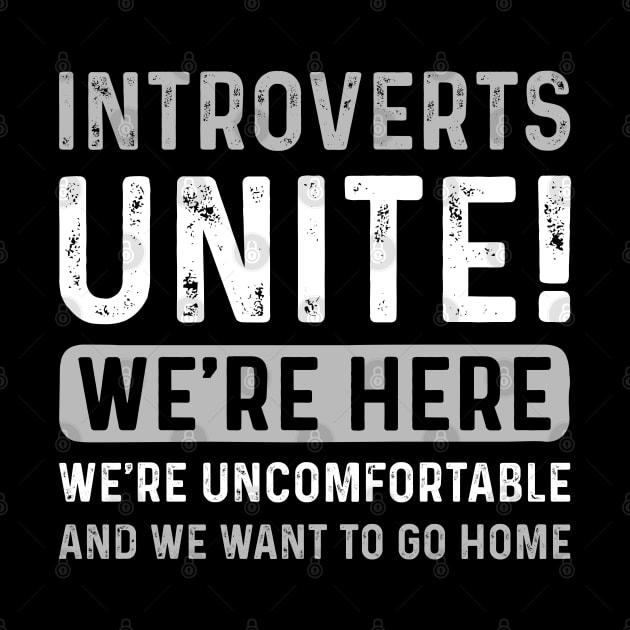 Introverts Unite by LuckyFoxDesigns