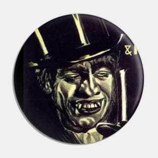 Classic Horror Movie Poster - Dr. Jekyll and Mr. Hyde Pin