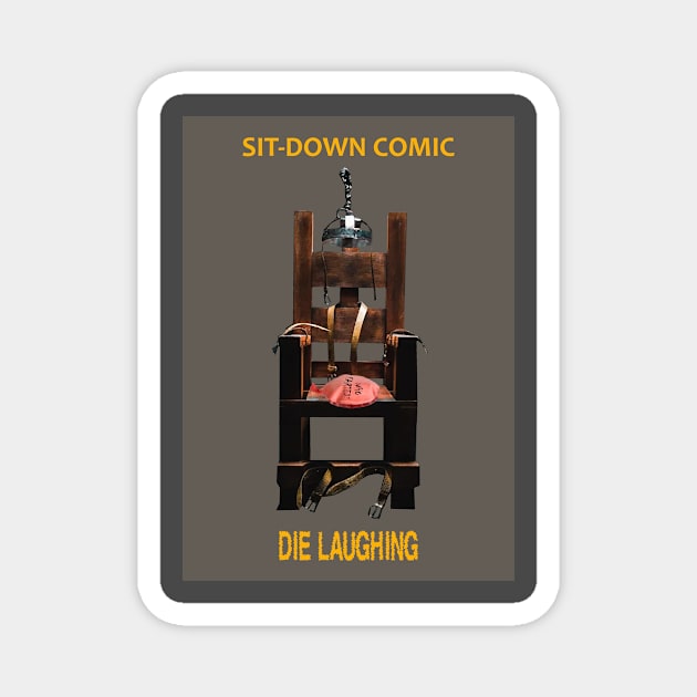 Sit-down comic Magnet by Dizgraceland