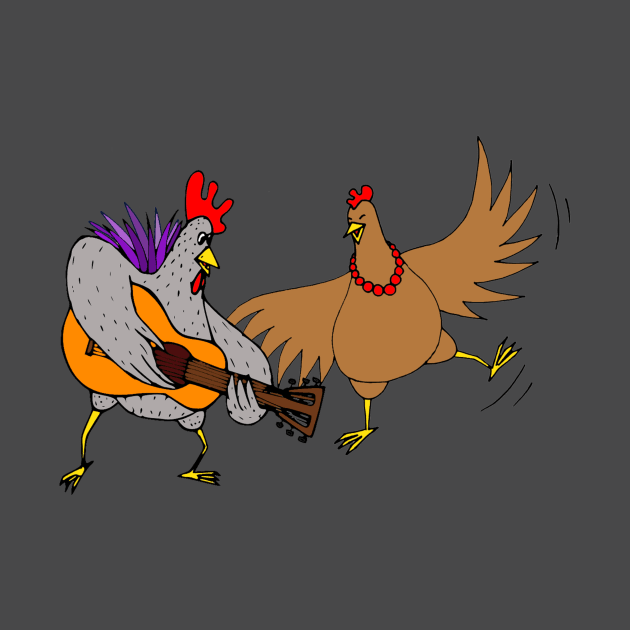 Happy Chickens by The Dreem