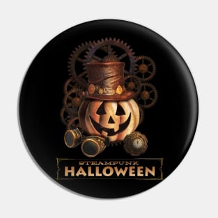 Steampunk Halloween Pin