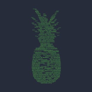 Psych Pineapple Gus Nicknames T-Shirt