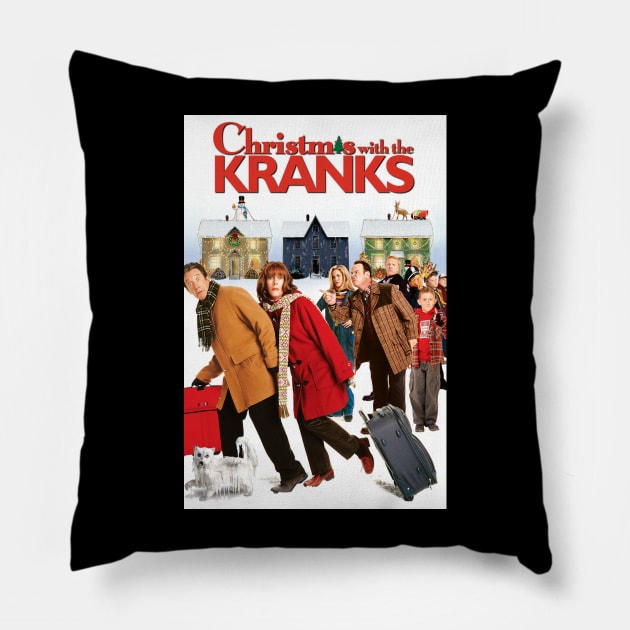 Christmas With the movie Kranks Pillow by davidhedrick