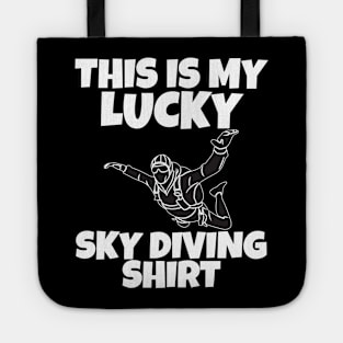 Funny Skydiving Fan Tote