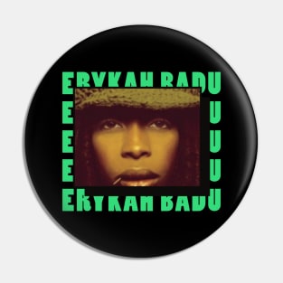 Retro Badu Pin