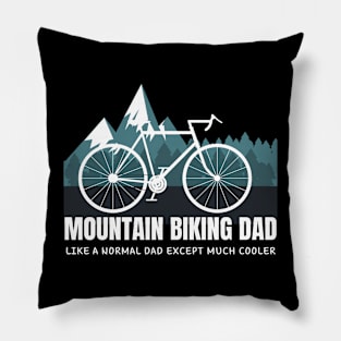 Mountain Bike Dad Pillow