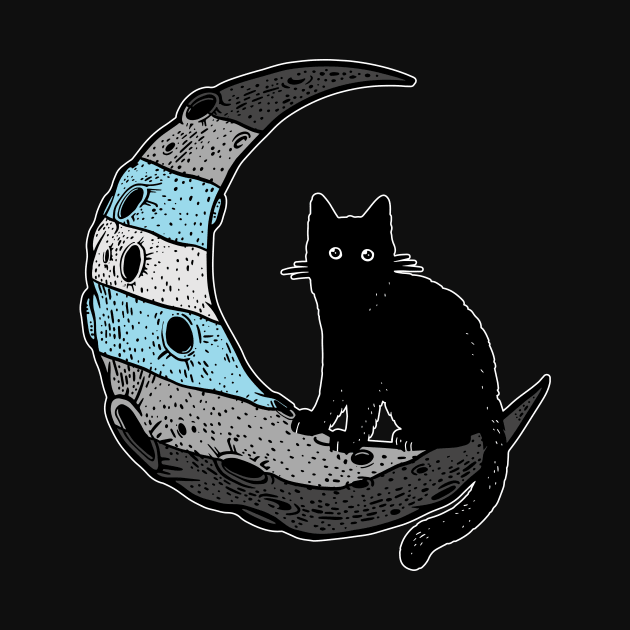 Demiboy Cat Moon by Psitta