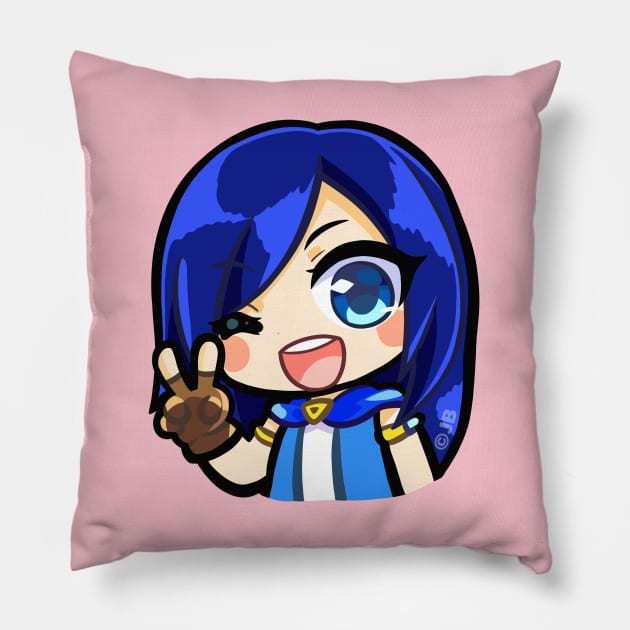 Funneh Peace Emoji Pillow by Pickledjo