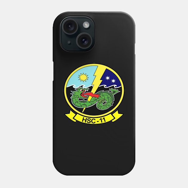 Helicopter Sea Combat Squadron 11 (HSC-11) Dragonslayers Phone Case by Airdale Navy