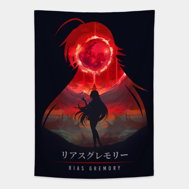 Rias - Bloody Illusion Tapestry by The Artz