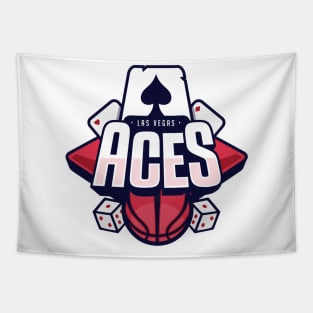 Las Vegas Aces cards Tapestry