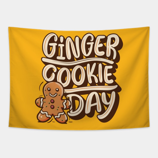Gingerbread Cookie Day – November Tapestry by irfankokabi