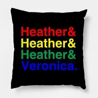 Heather List (color variant) Pillow