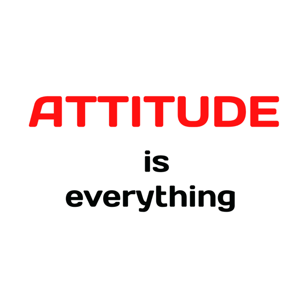 Attitude is everything by Z And Z