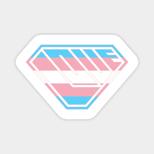 Love SuperEmpowered (Blue, Pink & White) Magnet