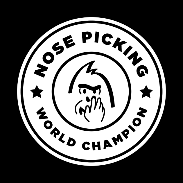 Nose Picking World Champion by Pixel On Fire