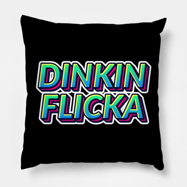 Dinkin Flicka The Office Pillow by fatdesigner