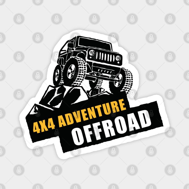 Offroad Adventure Magnet by Jenex