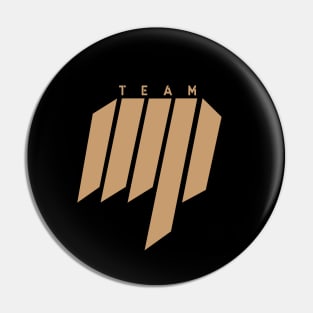 Team Pacquiao Pocket Gold Pin