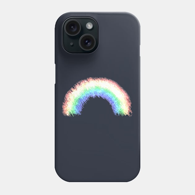 Pastel Scribble Rainbow Phone Case by gkillerb