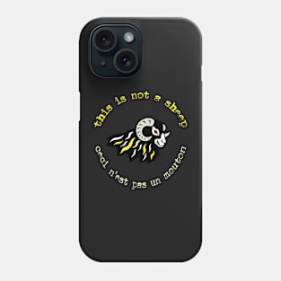 This is not a sheep Phone Case