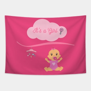 Baby girl Tapestry