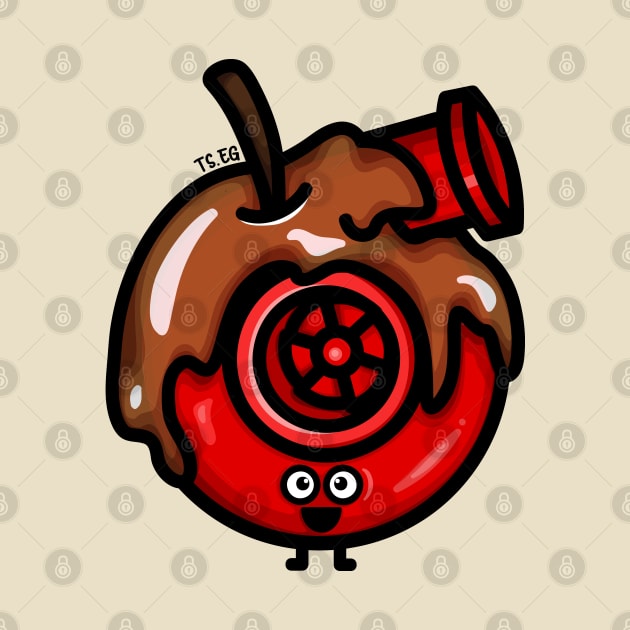 Cutest Turbo - Red Caramel Apple by hoddynoddy