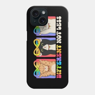 Different Not Less Phone Case