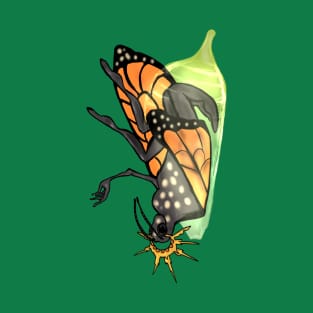 Humanoid Butterfly With Crown in Chrysalis T-Shirt