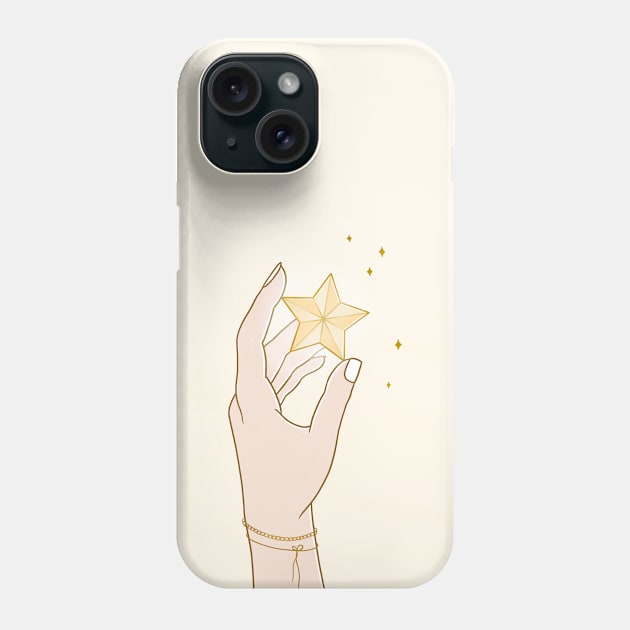 Believe in Magic Phone Case by Barlena