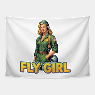 Fly Girl Tapestry