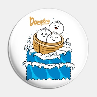 Dumpling in the Wave Pin