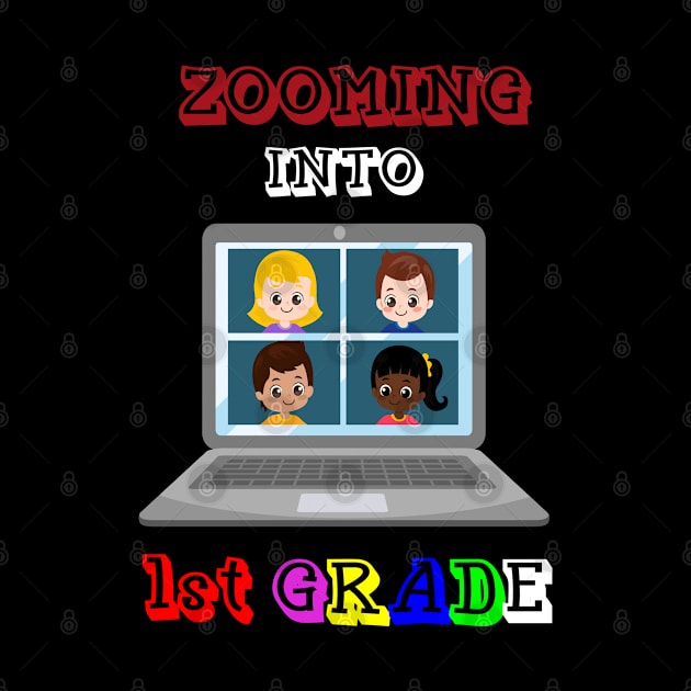 Zooming Into 1st grade - Back to School by BB Funny Store