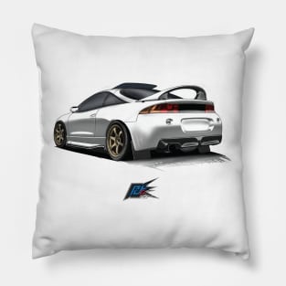 mitsubishi eclipse Pillow