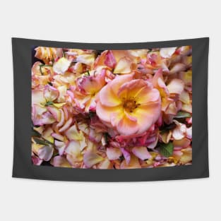 Rose and petals Tapestry