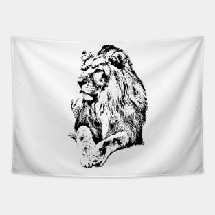 Wildlife Lion Tapestry