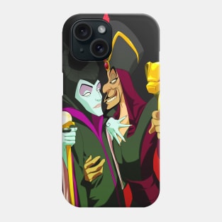 Maleficent and Jafar Phone Case