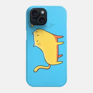 Cat and Bee Phone Case