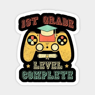 1st Grade Level Complete Gamer Class Of 2024 Magnet