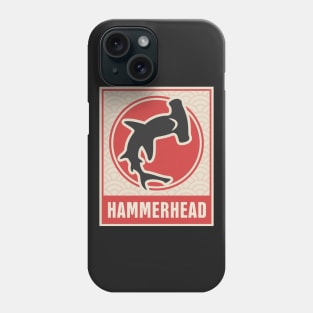 Retro Japanese Hammerhead Shark Phone Case