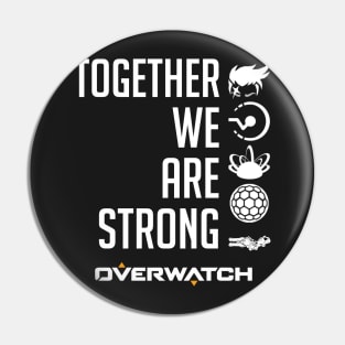 Together We Are Strong Pin