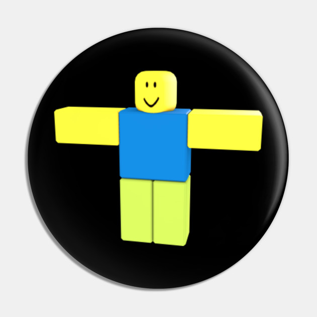 T Pose Roblox Noob Meme Gamer Gift Roblox Pin Teepublic - noob roblox meme