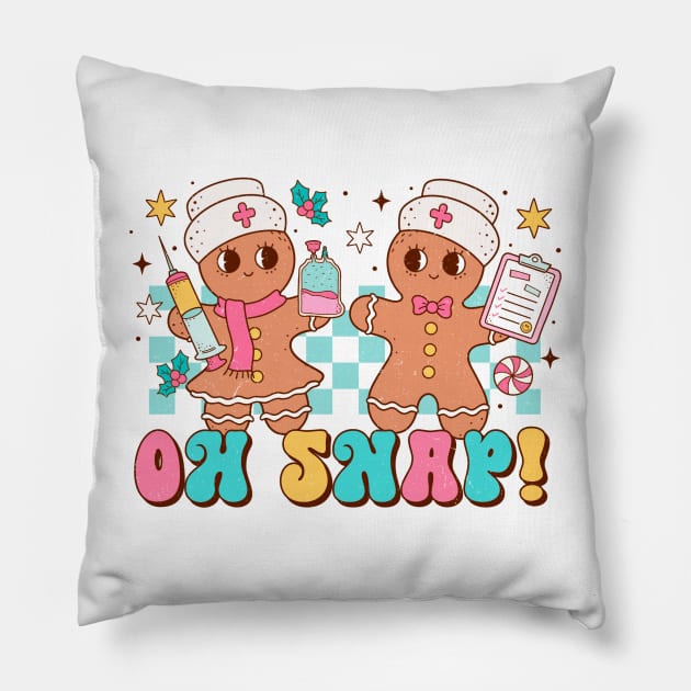 oh snap Pillow by MZeeDesigns