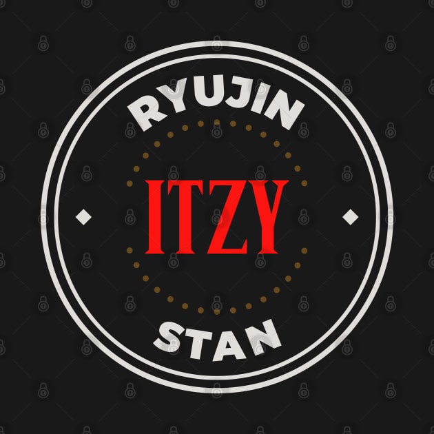 Itzy Ryujin stan logo by Oricca