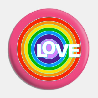 PRIDE Series - Love Radiating Pin