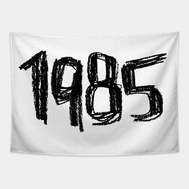 1985 Legend, Birthay Birth Year 1985 Tapestry by badlydrawnbabe