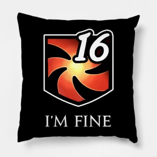 I'm good - Vulnerability Stacks FFXIV MMORPG funny meme Pillow